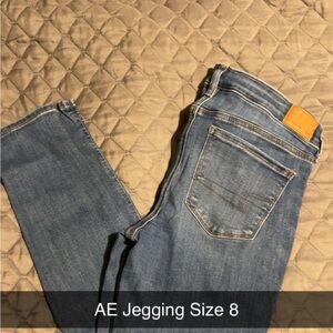 American Eagle Outfitters Women's Light Blue Jeggings